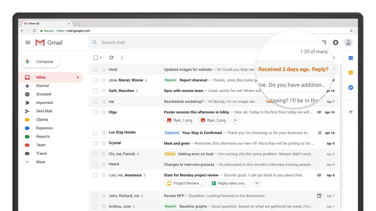 Nuovo Gmail, lanciato per utenti G Suite e consumer