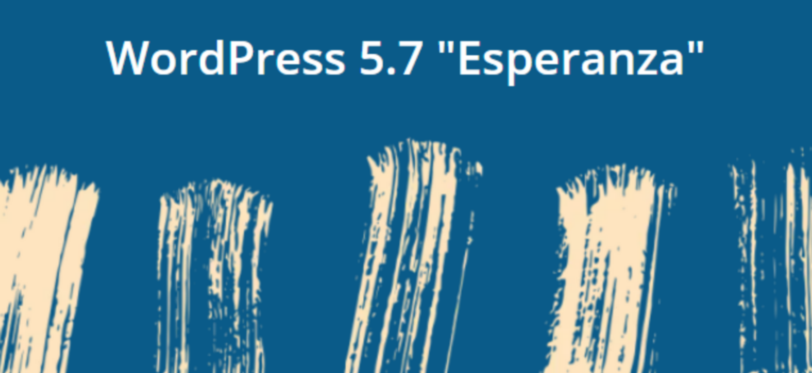 Wordpress rilasciato l'aggiornamento 5.7.0