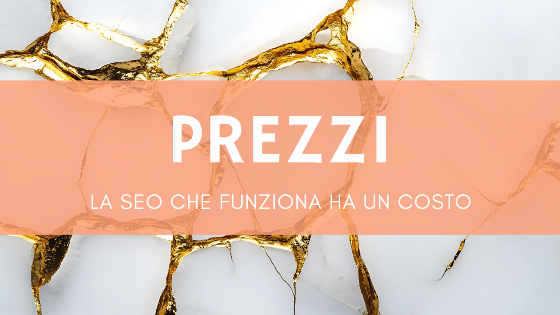Un muro rotto da cui esce oro