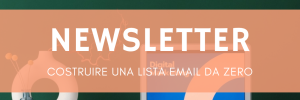 Laptop su scrivania professionale con la scritta digital marketing, simbolo della costruzione di una lista email