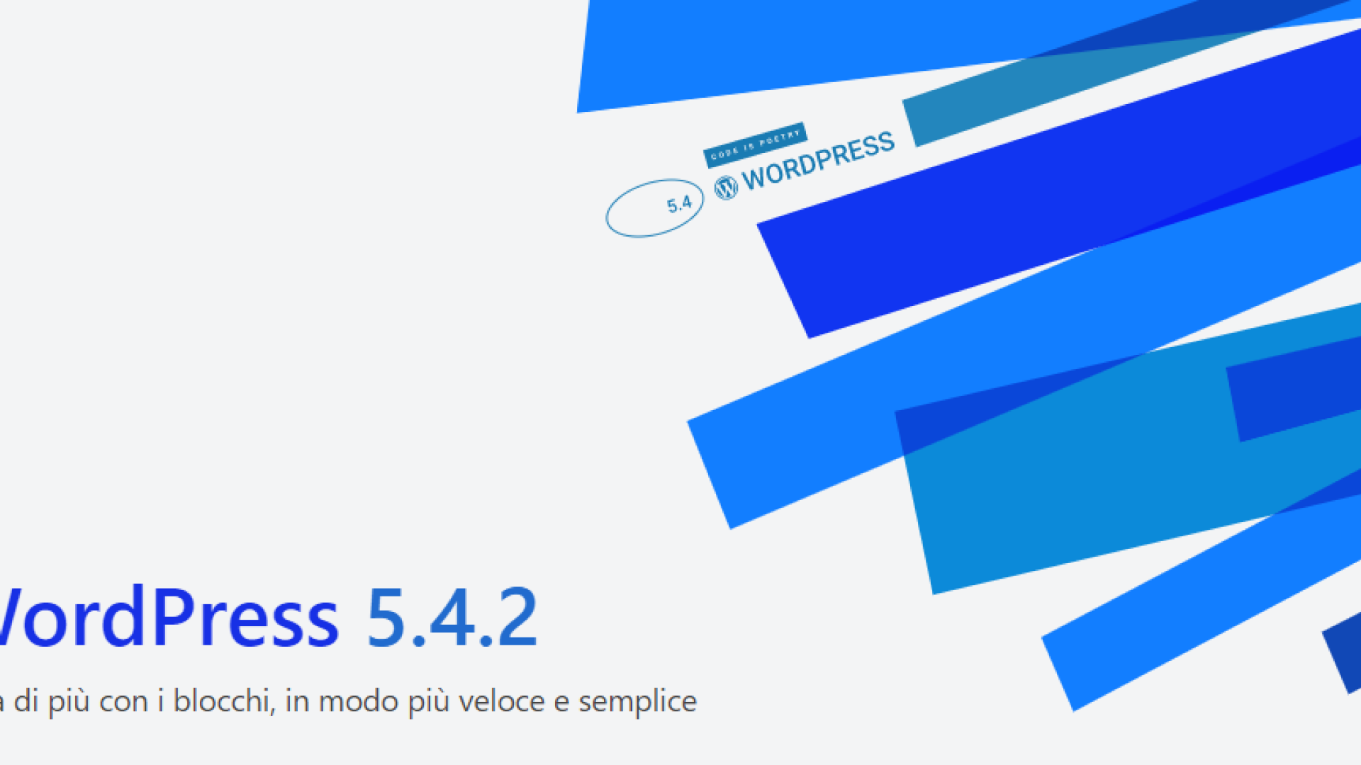Wordpress 5.4, l'aggiornamento rilasciato durante il lockdown