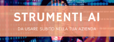Professionista al laptop che analizza strumenti di intelligenza artificiale per PMI