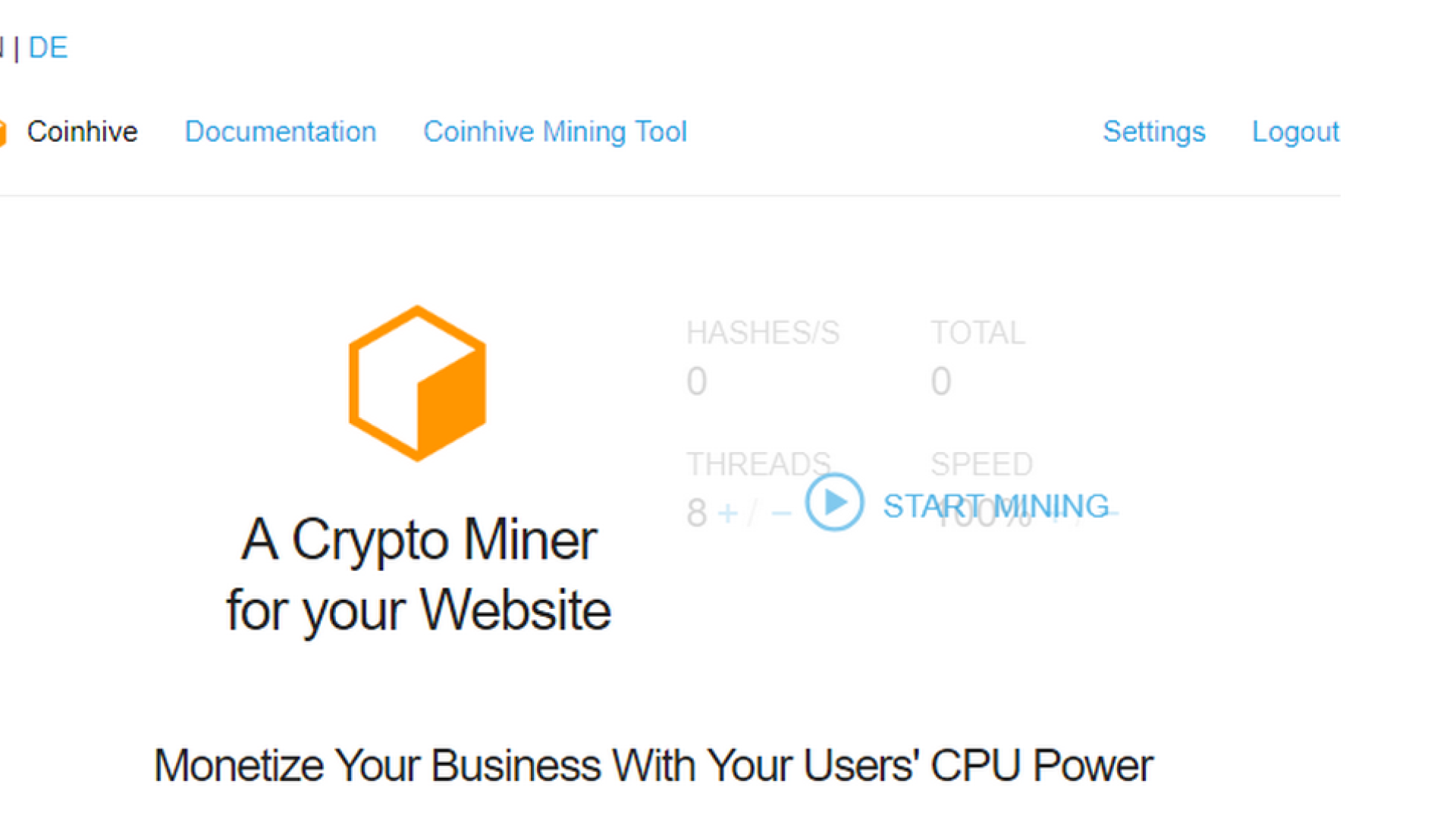 Coinhive, il portale di mining di Monero, chiude